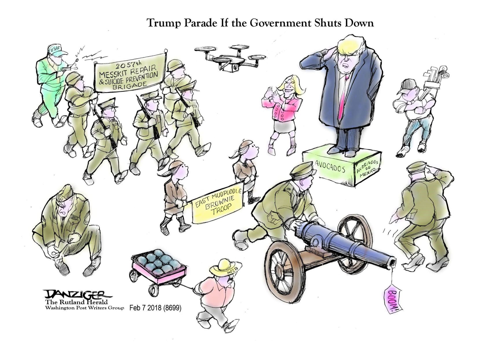 Jeff Danziger cartoon